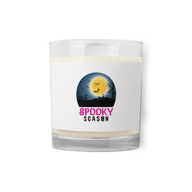 Spooky Season Glass jar soy wax candle