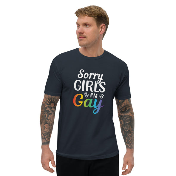 Sorry Girls I'm Gay Short Sleeve T-shirt
