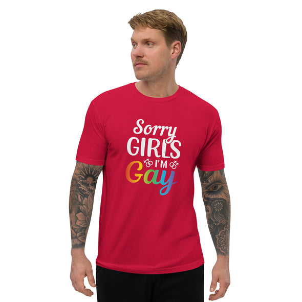 Sorry Girls I'm Gay Short Sleeve T-shirt