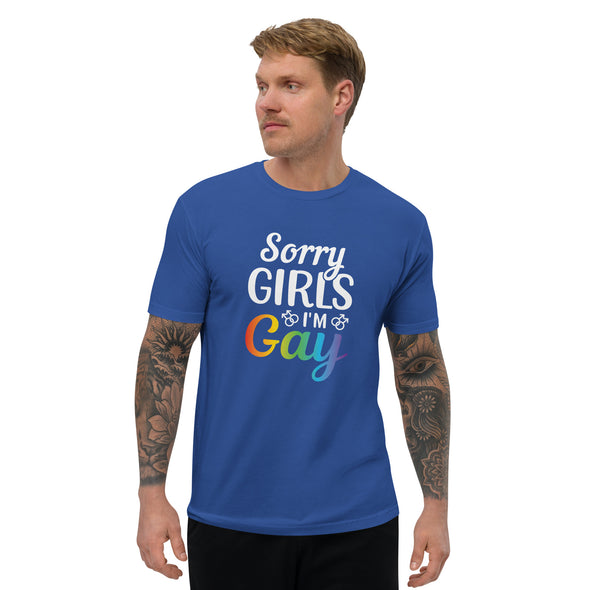 Sorry Girls I'm Gay Short Sleeve T-shirt