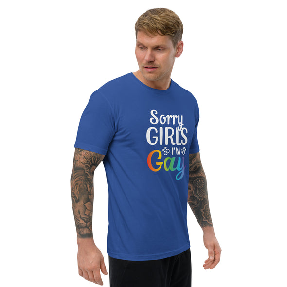 Sorry Girls I'm Gay Short Sleeve T-shirt