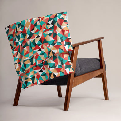 Kaleidoscope Throw Blanket