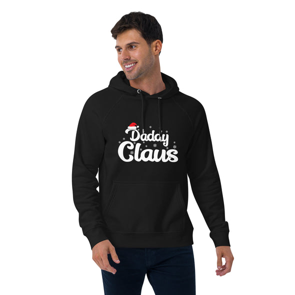 Daddy Claus Unisex eco raglan hoodie