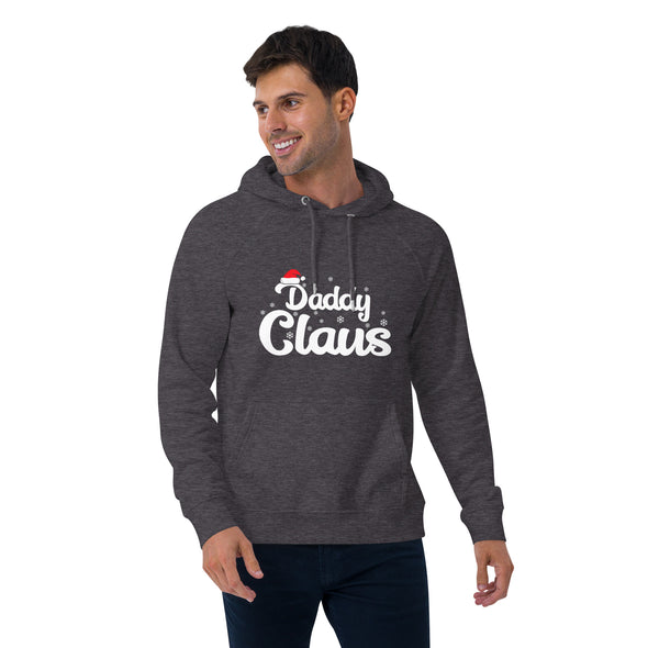 Daddy Claus Unisex eco raglan hoodie