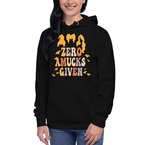 Zero Amucks Given Unisex Hoodie