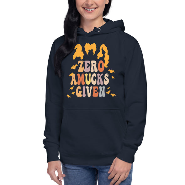Zero Amucks Given Unisex Hoodie