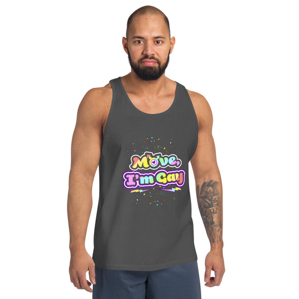 Move I'm Gay Unisex Tank Top