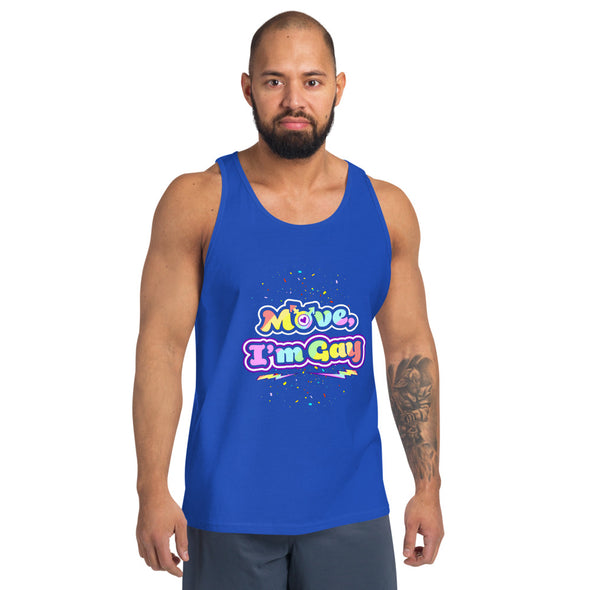 Move I'm Gay Unisex Tank Top