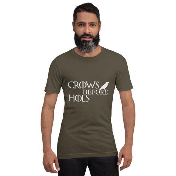 Crows Before Hoes Short-Sleeve Unisex T-Shirt