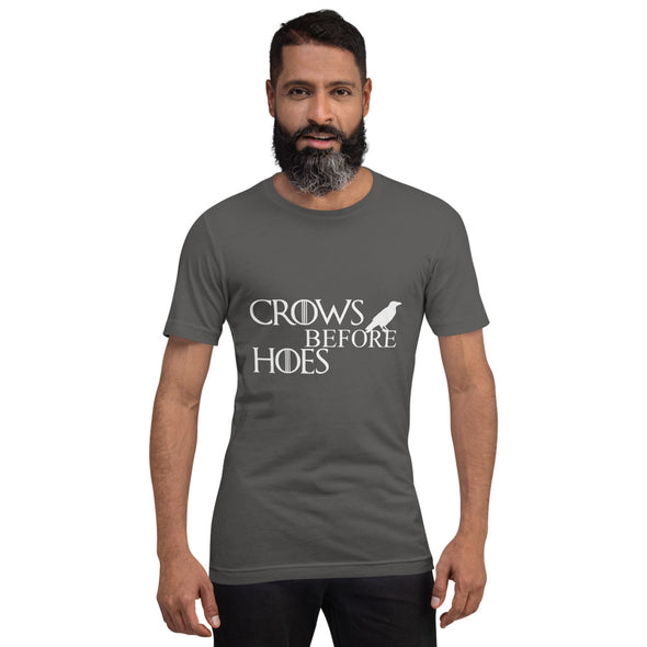 Crows Before Hoes Short-Sleeve Unisex T-Shirt