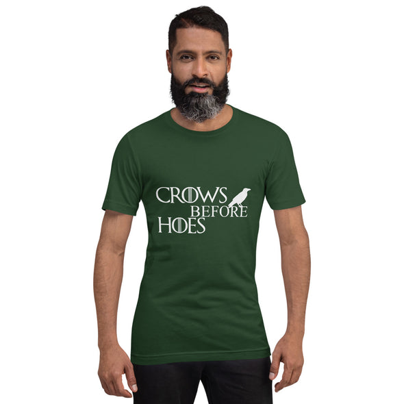 Crows Before Hoes Short-Sleeve Unisex T-Shirt