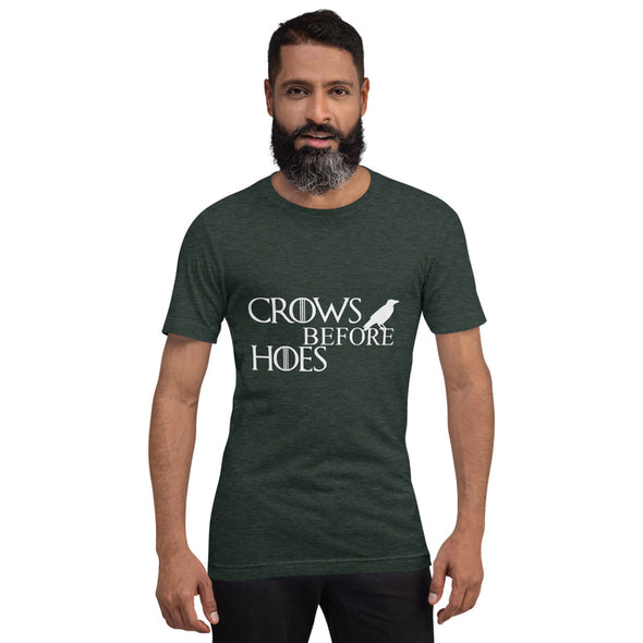 Crows Before Hoes Short-Sleeve Unisex T-Shirt