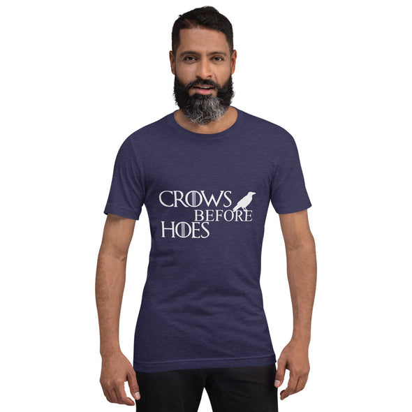 Crows Before Hoes Short-Sleeve Unisex T-Shirt